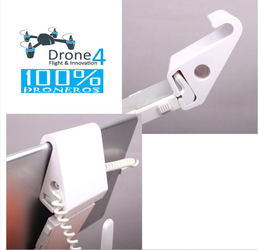 Viozon Soporte Extensible Para Teléfono Selfie, Montaje Superior, Luz Para Selfie, Rotación De